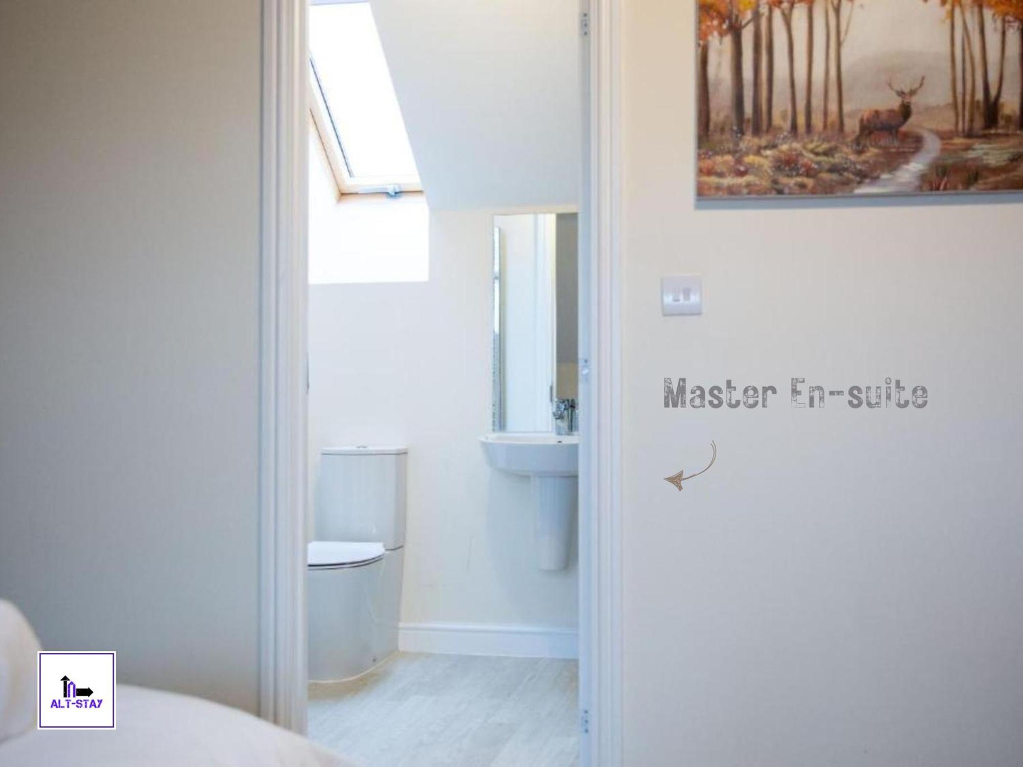 4 Bed 3 Bath - Kirkstall House By Alt-Stay Accommodation - Ideal For Contractors & Remote Workers - Long Stays Welcome Wakefield Εξωτερικό φωτογραφία